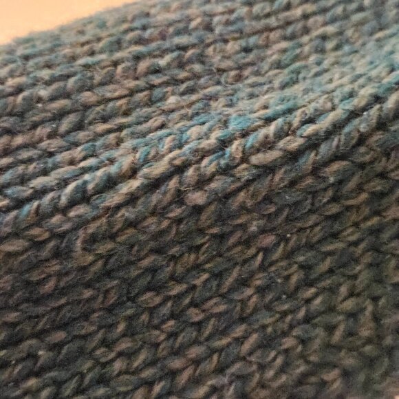 Sonoma blue long line cardigan Brown buttons winter wear pockets warm wool M - Picture 15 of 15